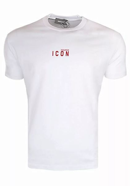 Dsquared2 T-Shirt Dsquared2 Herren T-Shirt S79GC0010 UO T-Shirt Roter Schri günstig online kaufen