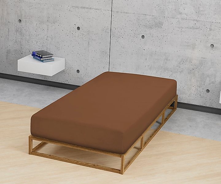 Castell - Markenbettwäsche Spannbettlaken Jersey in Gr. 90x200, 140x200 ode günstig online kaufen