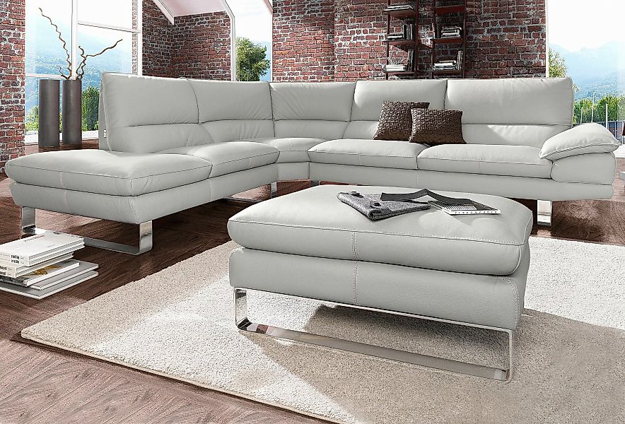 CALIA ITALIA Ecksofa "Dave, italienisches Designsofa mit erstklassigem Sitz günstig online kaufen