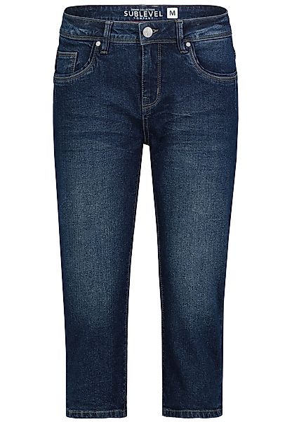 SUBLEVEL Caprijeans Sommerhose Damen Capri Jeans günstig online kaufen