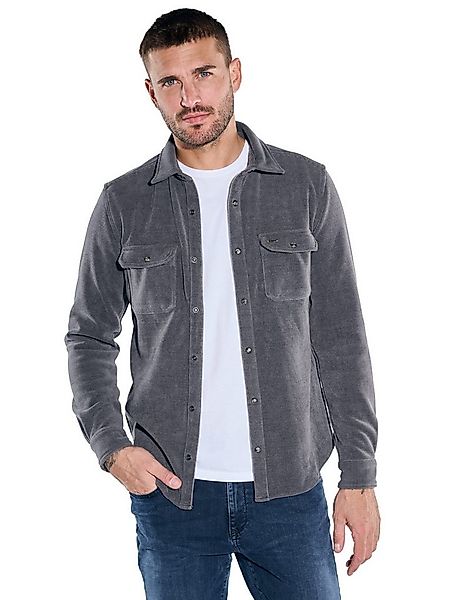 emilio adani Sweatshirt emilio adani Herren Overshirt in Cord-Optik, Anthra günstig online kaufen