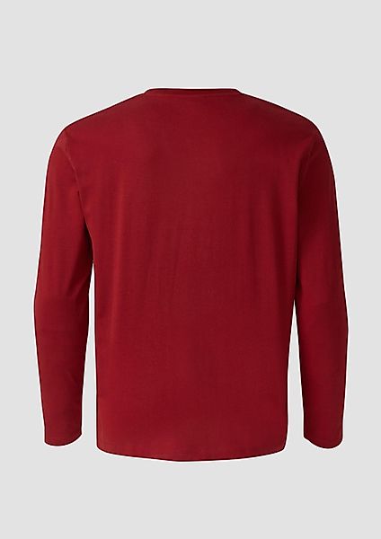 s.Oliver T-Shirt T-Shirt Longsleeve aus Baumwolle günstig online kaufen