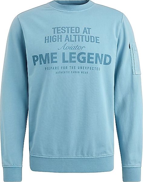 PME Legend Sweater Logo Hellblau - Größe S günstig online kaufen