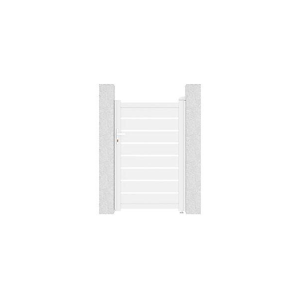 Casanoov Tor 1M Vogel H 160Cm Weißaluminium günstig online kaufen