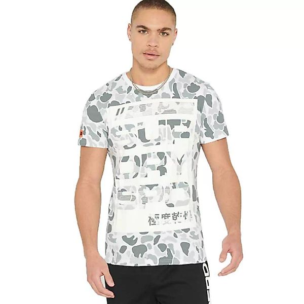 Superdry Urban Camo Kurzarm T-shirt S White Camo günstig online kaufen