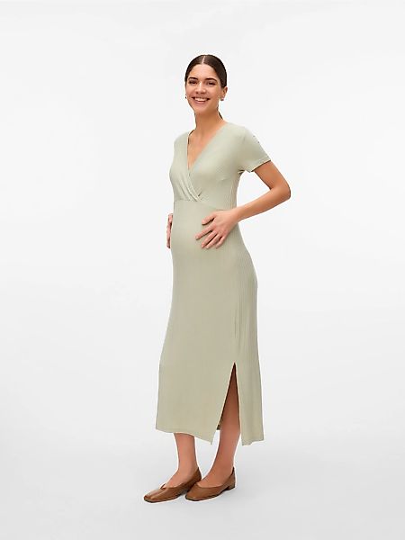 Mamalicious Jerseykleid MLTRINITY TESS SS JRS MIDI DRESS 2F NOOS Sommerklei günstig online kaufen