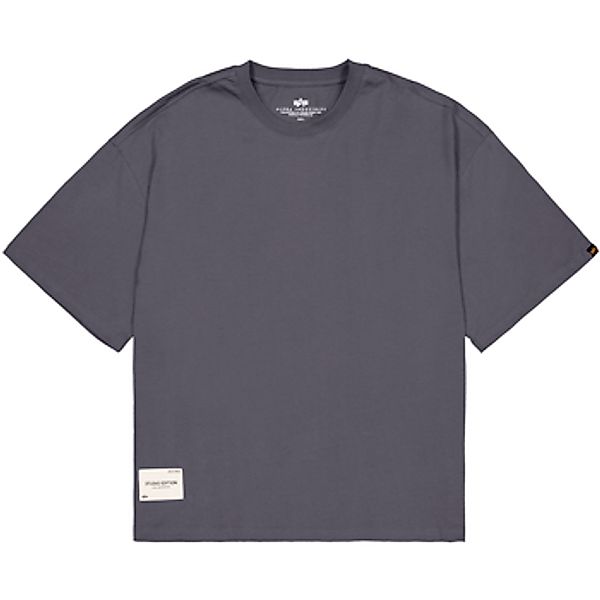 Alpha Industries  T-Shirts & Poloshirts Studio Edition T - vintage grey günstig online kaufen