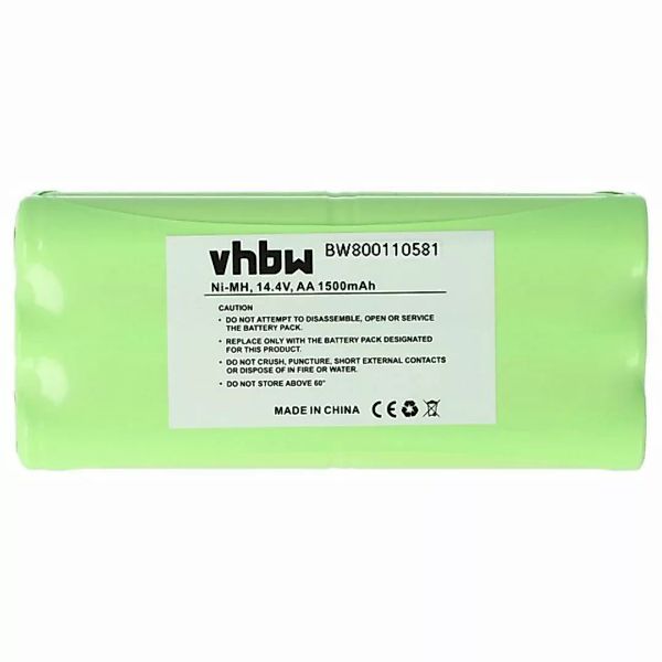 vhbw kompatibel mit Pyle PUCRC26B.9 Pure Staubsauger-Akku NiMH 1500 mAh (14 günstig online kaufen
