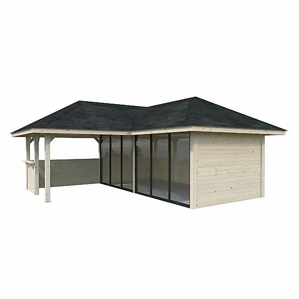 Palmako Pavillon Bianca Set222 Slide Transparent 588 cm x 588 cm FSC® günstig online kaufen