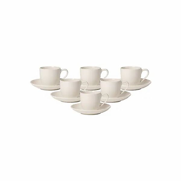 Villeroy & Boch Tasse »Espressotassen mit Untertassen For Me 70 ml 6er Set günstig online kaufen