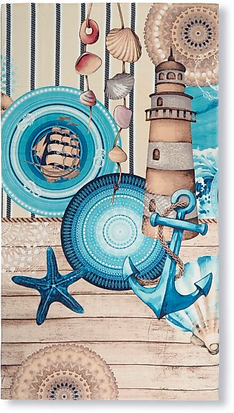 hip Strandtuch "Aldiana" Hip Strandtuch, Baumwolle, Frotteevelours, 100x180 günstig online kaufen