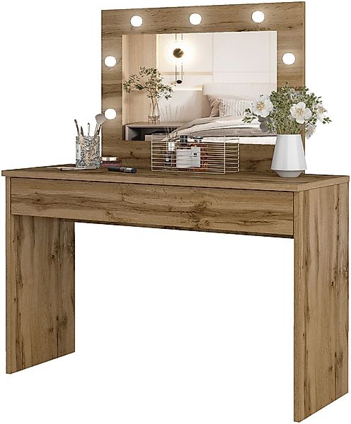 Home affaire Schminktisch "Eva, Frisiertisch Kosmetiktisch 1 Schublade", (F günstig online kaufen