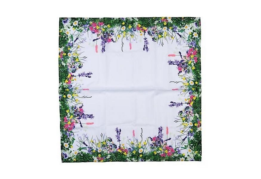 HTI-Living Mitteldecke Mitteldecke ca. 85 x 85 cm Wiesenblumen (Stück 1-tlg günstig online kaufen