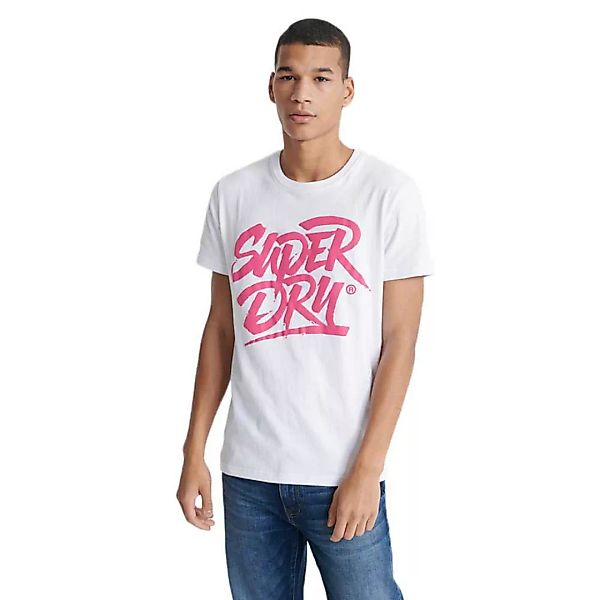 Superdry Neon Classic Kurzarm T-shirt XS Optic günstig online kaufen