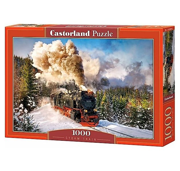Castorland Puzzle Dampfzug Puzzle 1000 Teile, Puzzleteile günstig online kaufen