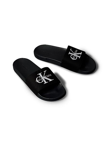 Calvin Klein Jeans ESS SLIDE CV Pantolette Badeschuh, Flat, Poolslides mit günstig online kaufen