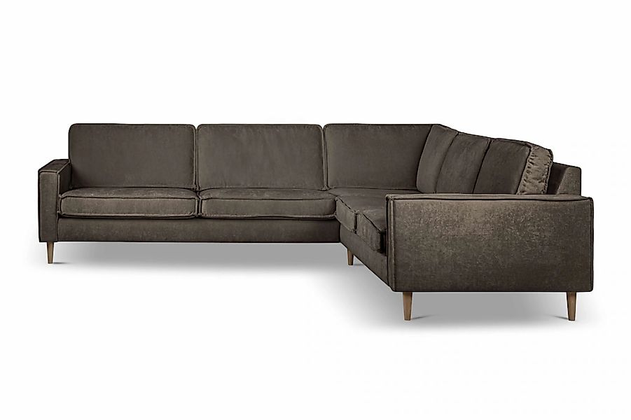 Home affaire Ecksofa "Pinto Skandi, 290 cm, Chenille, Struktur, Ottomane li günstig online kaufen