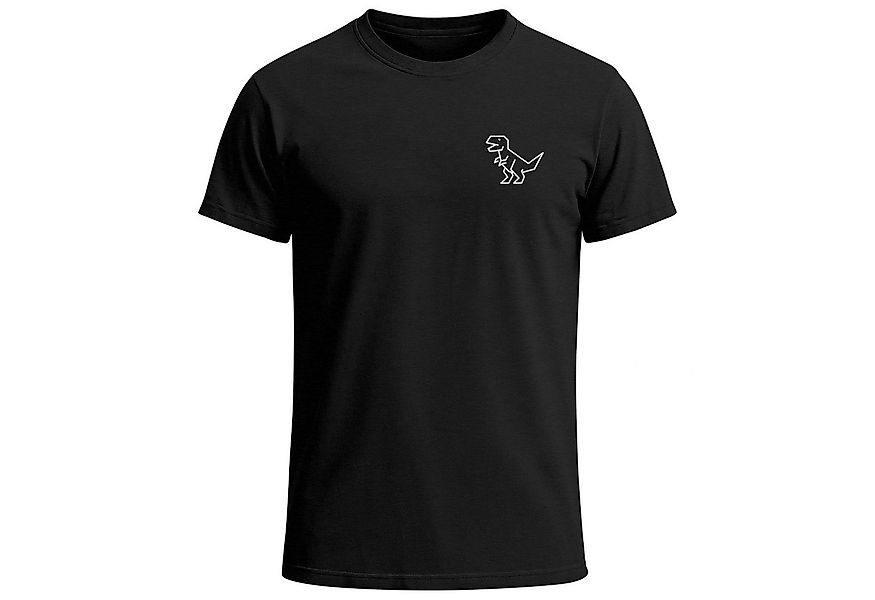 Neverless Print-Shirt Herren T-Shirt mit Dino Print – Lustiges T-Rex Logo a günstig online kaufen