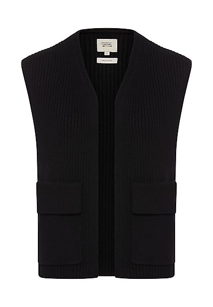 camel active Strickweste mit Taschen ärmellos günstig online kaufen