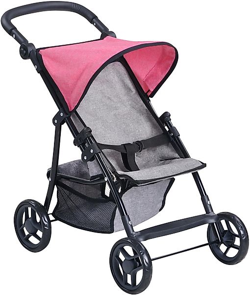 Knorrtoys® Puppenbuggy Liba - Jeans Grey günstig online kaufen