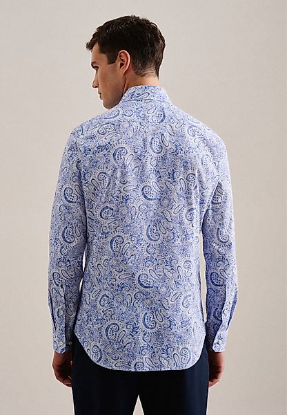 seidensticker Businesshemd "Slim", Slim Langarm Kentkragen Paisley günstig online kaufen