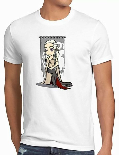 style3 T-Shirt Herren T-Shirt Mutter der Drachen chibi daenerys targaryen günstig online kaufen