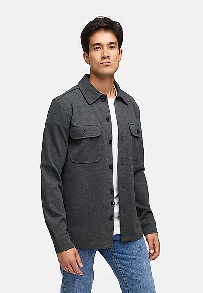 Indicode Langarmhemd INNello Elegantes Overshirt mit günstig online kaufen