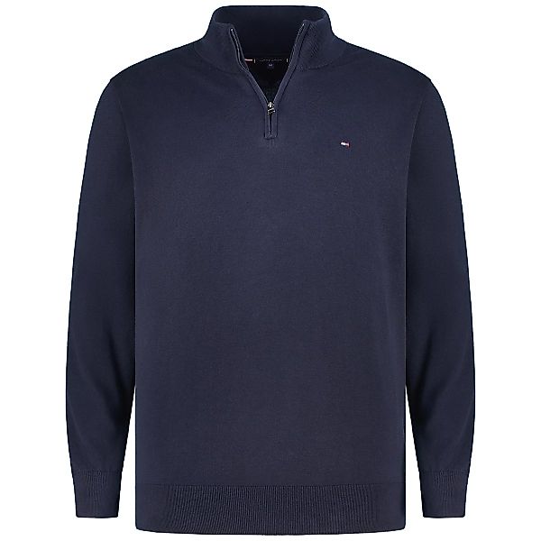 Tommy Hilfiger Feinstrickpullover aus Baumwolle Farbe marine Größe: 3XL günstig online kaufen