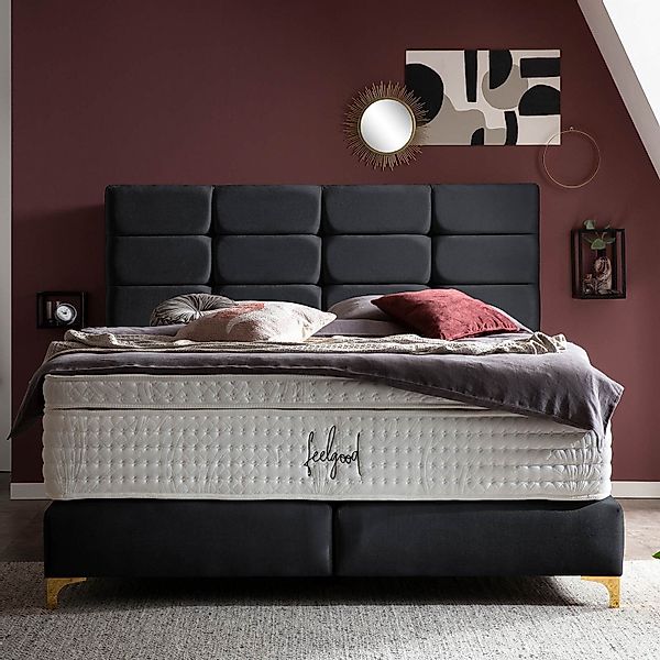 BettCo Boxspringbett Kansas (200 x 200 günstig online kaufen