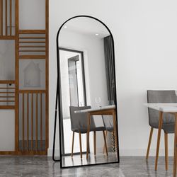 PXloue Ganzkörperspiegel 180x80 Oval Wandspiegel Standspiegel günstig online kaufen