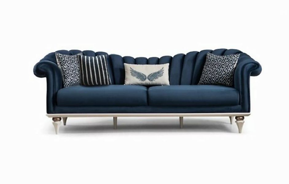 JVmoebel Sofa Luxus Couchen big Polster 245cm Designer Dreisitzer Sofa 3 Si günstig online kaufen