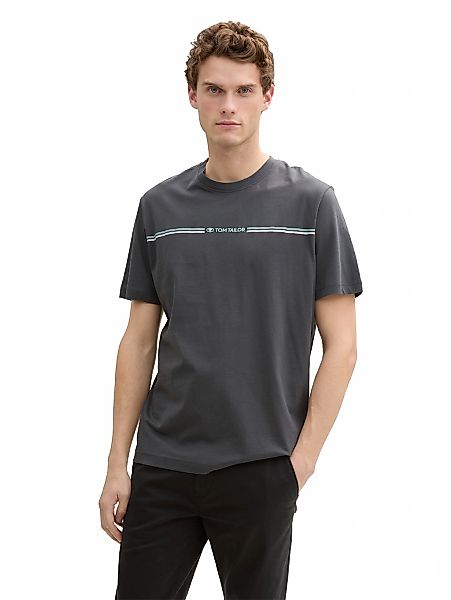 TOM TAILOR T-Shirt mit Logofrontprint günstig online kaufen