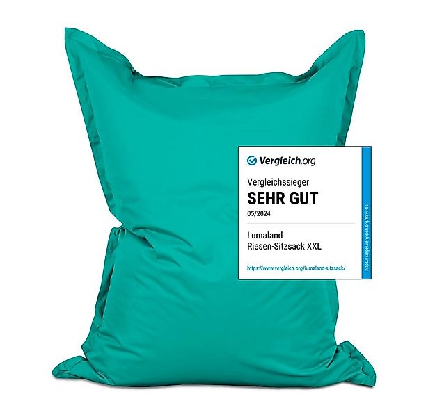 Lumaland Sitzsack XXL Bean Bag Riesen-Sitzkissen 380L 140x180cm Special Edi günstig online kaufen