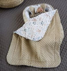 Loolay Baby-Reisebett HASE Beige Weiß/ MINKY günstig online kaufen
