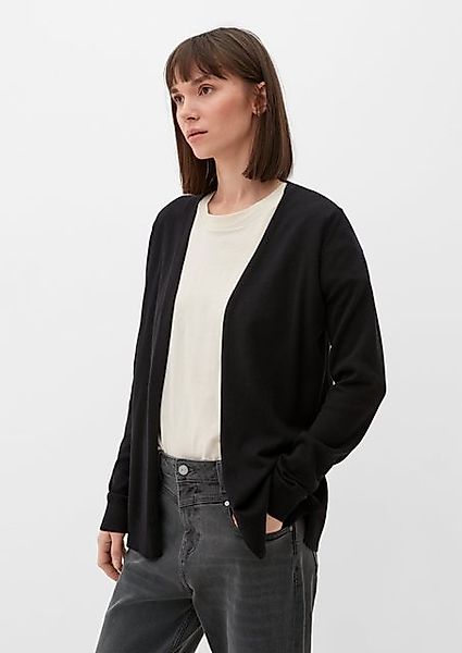 s.Oliver Strickjacke Strickjacke aus Viskosemix günstig online kaufen