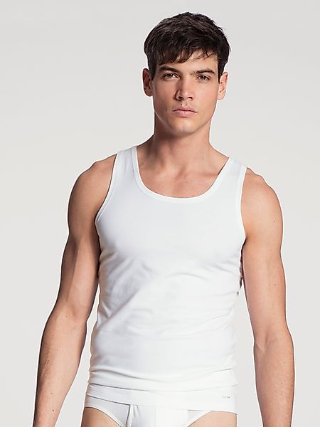 CALIDA Achseltop Cotton Code mit Rundhals-Ausschnitt günstig online kaufen