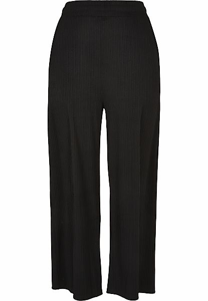 URBAN CLASSICS Culotte "Urban Classics Damen Ladies Straight Leg Rib Interl günstig online kaufen