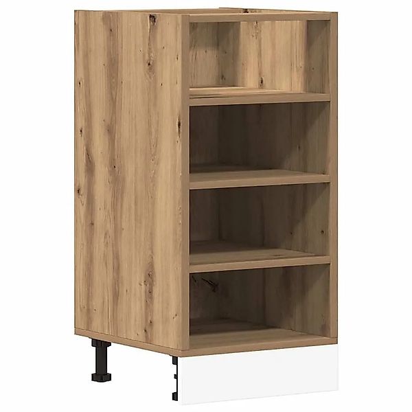vidaXL Unterschrank Riga Artisan-Eiche 40x44,5x81,5 cm Holzwerkstoff 854210 günstig online kaufen