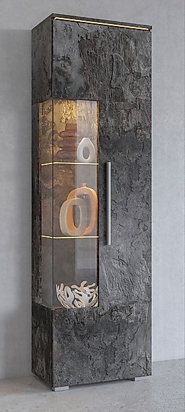 INOSIGN Vitrine "India,Höhe 160cm stilvolle Glasvitrine mit verstellbare Gl günstig online kaufen