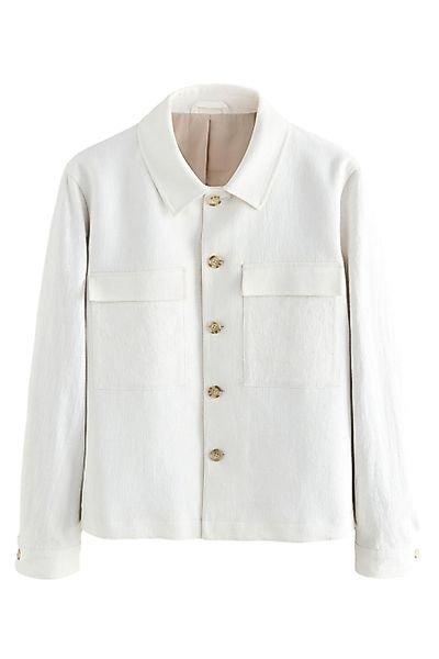 Next Hemdjacke Smarte Hemdjacke im Leinen-Look günstig online kaufen