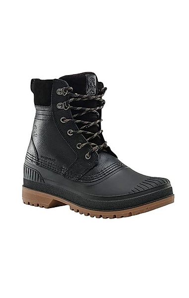 Kamik Hemlock (Leder, wasserdicht) schwarz Herren Winterstiefel günstig online kaufen
