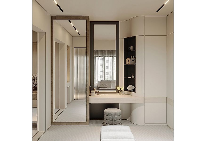 MySpiegel.de Wandspiegel Rahmenloser Spiegel -10mm Facettenschliff -4mm Stä günstig online kaufen