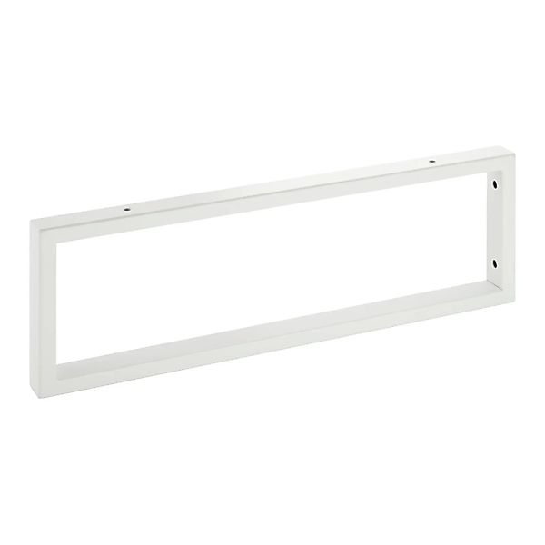SOTECH 1 x Waschtischkonsole WK450 Rechteckig 450 x 150 mm Stahl Weiß Matt günstig online kaufen