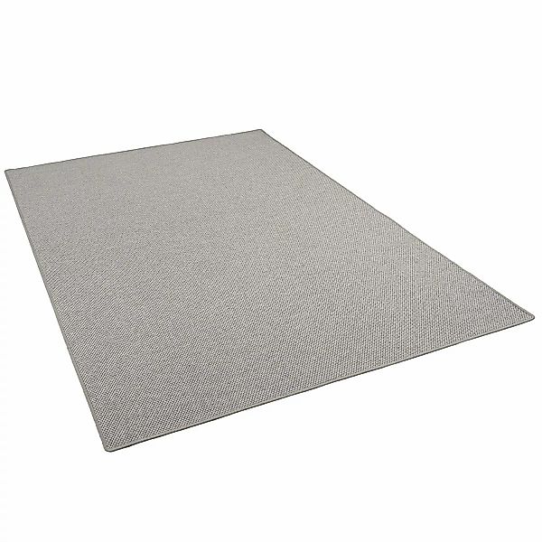 Snapstyle Natur Flachgewebe Teppich Bentzon Silber 80x240cm günstig online kaufen