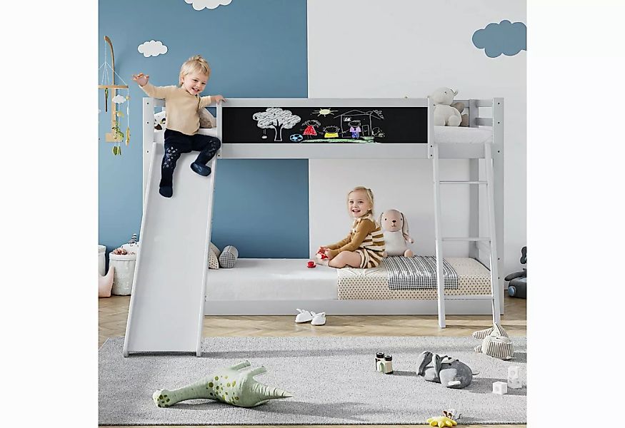 AUKWIK Kinderbett 90x200cm Komplettbett Kinderbetten, Zwei Optionen (2 Bett günstig online kaufen