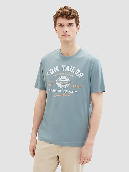 TOM TAILOR T-Shirt Logo 2-er Pack günstig online kaufen