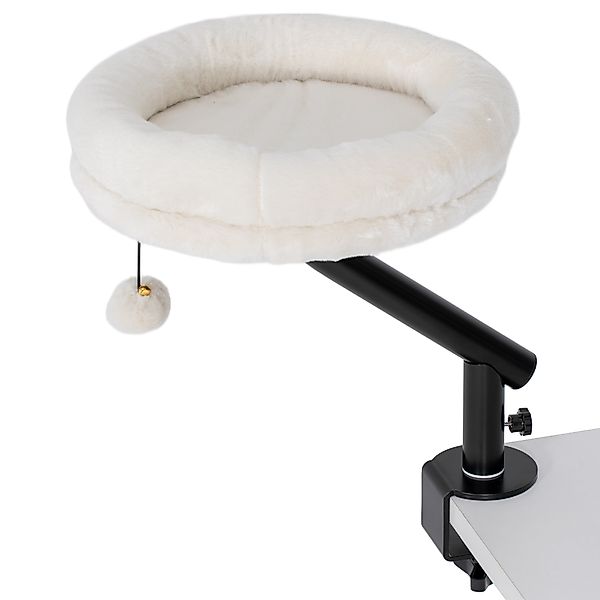 PawHut Katzen-Schreibtischbett, Katzenbett für Schreibtisch mit 360°Drehung günstig online kaufen