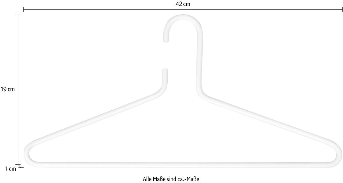 Spinder Design Kleiderbügel SENZA, Metall, Elegantes günstig online kaufen