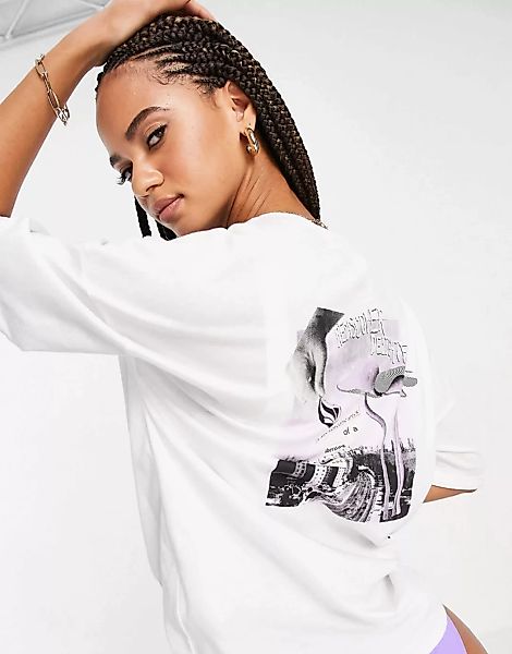 Volcom – Voltrip – T-Shirt in Weiß günstig online kaufen