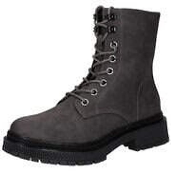 Dockers Schnür Boots Damen grau günstig online kaufen